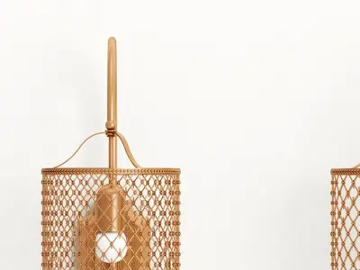 Modern wall lamp 3D model