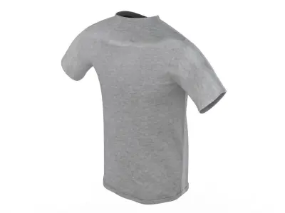 nike T shirt Low-poly 3D model