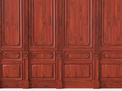 Wooden panel 03 04 3D model