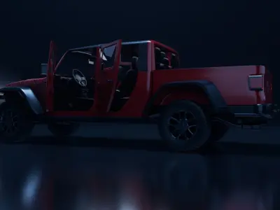 Jeep Gladiator 3D model