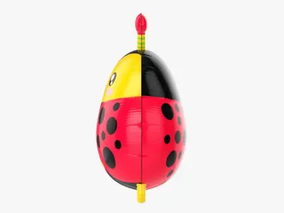 Ladybird decoration foil balloon 13  3D model