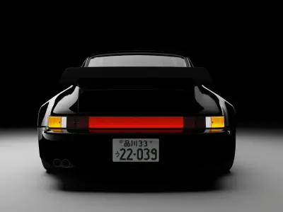 Porsche 911 Wangan Midnight  3D model
