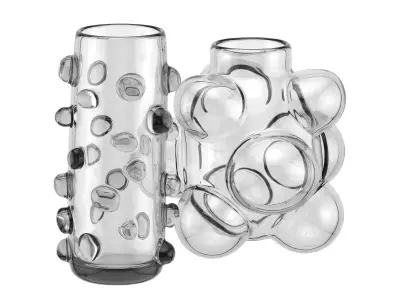 Glass Vases 3D model