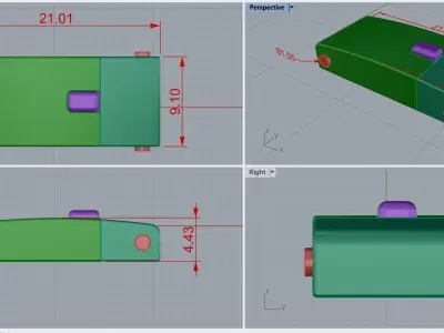 Lock 10 3D print model