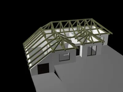 Ground House  3D model