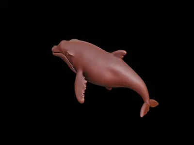 Whale Animal Sculpture 3D print model purchase
