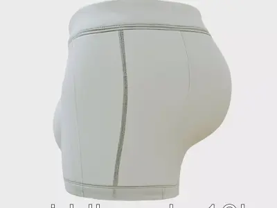 Thermal Underwear Moisture-Wicking Technology Model Texture