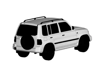 Mitsubishi Pajero  3D model
