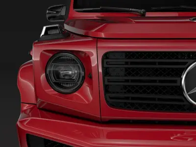 Mercedes Benz G 500 Night Packet W464 2018 3D model