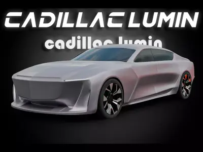 cadillac lumin 3D model