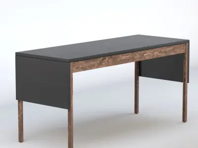 NERI HU 777 DRAPE DESK Free Model Free 3D model