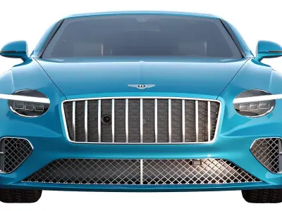 Bentley Continental GT Azure 2026 3D model
