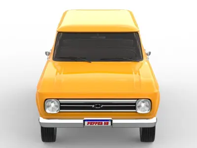 Chevrolet Veraneio 1977 3D model