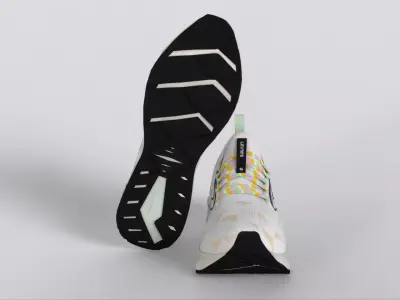 Brooks Men s Levitate Stealthfit 6 Trainers Low-poly 3D model
