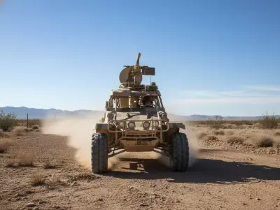 Military Buggy  Tactical Off-Road Vehicle  High Quality 3D Model 3D model