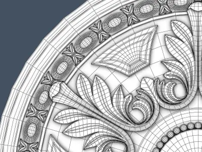 Ceiling Medallion 3D model
