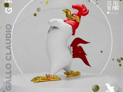 GALLO CLAUDIO 3D print model