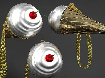 Ice Cream Clutch 3D model