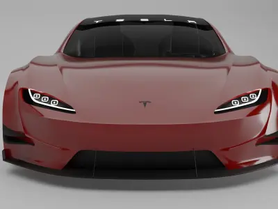 Tesla Roadster GT 3D model