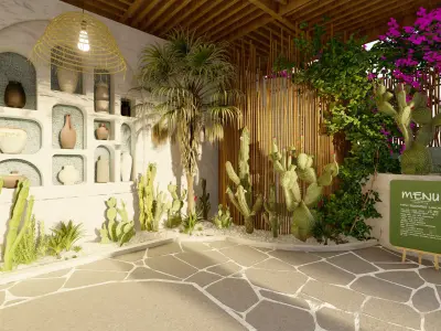 ROOFTOP BAR 3D model