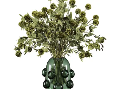 bouquet 3D model 16