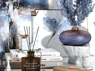 Decorative set 10 3D model