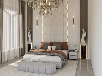 bedroom interior   3D model