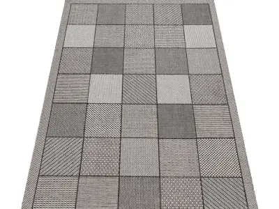 Rug Set 1281 3D model