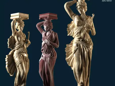 Figure1 statue of aphrodite 3D model