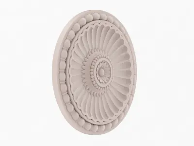 Classic Ceiling Medallion 55 3D model