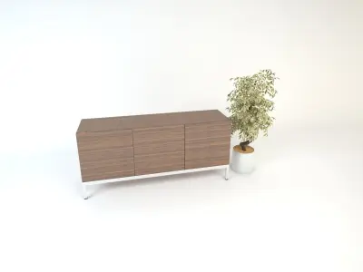 Modern Sofa set  3D model  3D model
