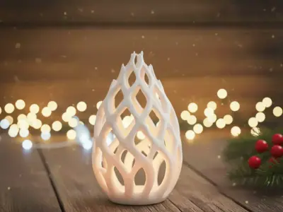 Lattice Lantern 3D print model