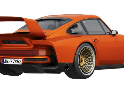 Singer 911 DLS Turbo Track 3D model