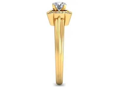 elegant luxury ring 3D print model get