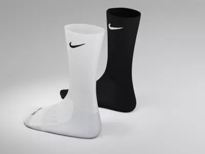 Nike Socks Low-poly 3D model