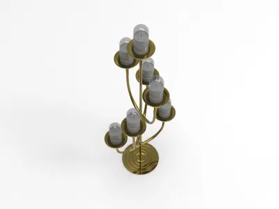 Estro Candlestick 3D model
