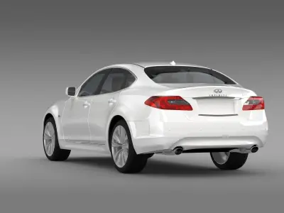 Infiniti M30d Y51 2013 3D model