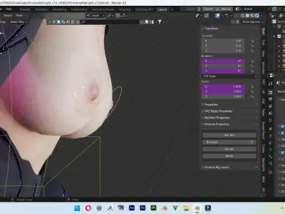 proxima midnight from infinity war 3D model