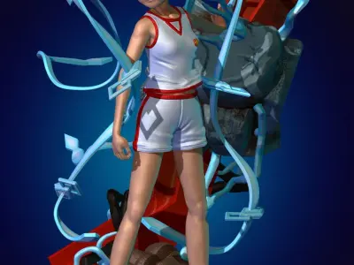 Misaka Mikoto - Figure Fan art 3D print model