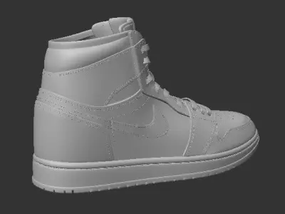 Nike Jordan 3D model