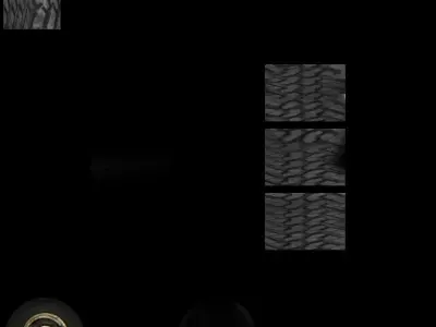 Low-Poly PSX Truck Low-poly 3D model