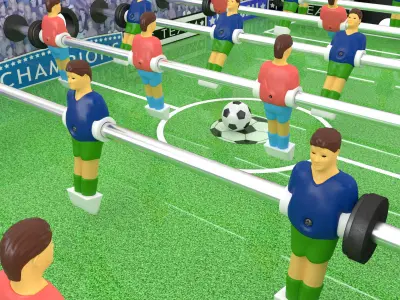 Football table  3D model