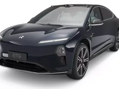 2025 Nio ET9 With Interior 3D model