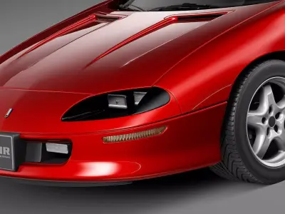 Chevrolet Camaro Z28 1994-1997 3D model