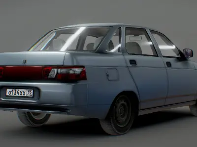 VAZ 2110 3D model   3D model