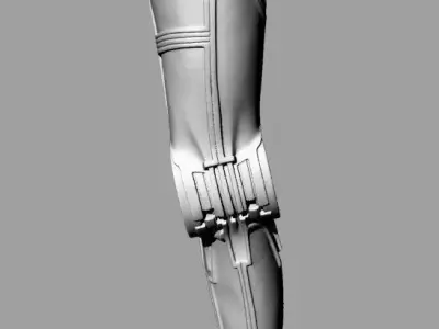 C3Po legs 3D scans Free 3D print model