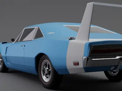 Dodge Charger Daytona 1969 3D model