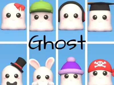 Ghost Kit 3D print model