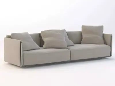 Edmond Sofa By Flexform 3D model