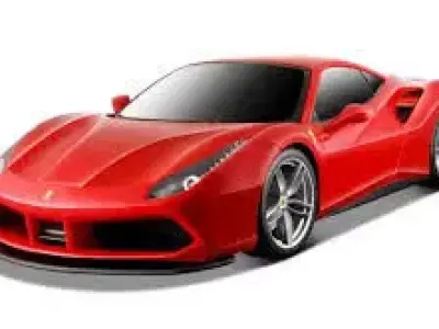 Ferrari 488 GTB High-Quality 3D Model for VR 3D model